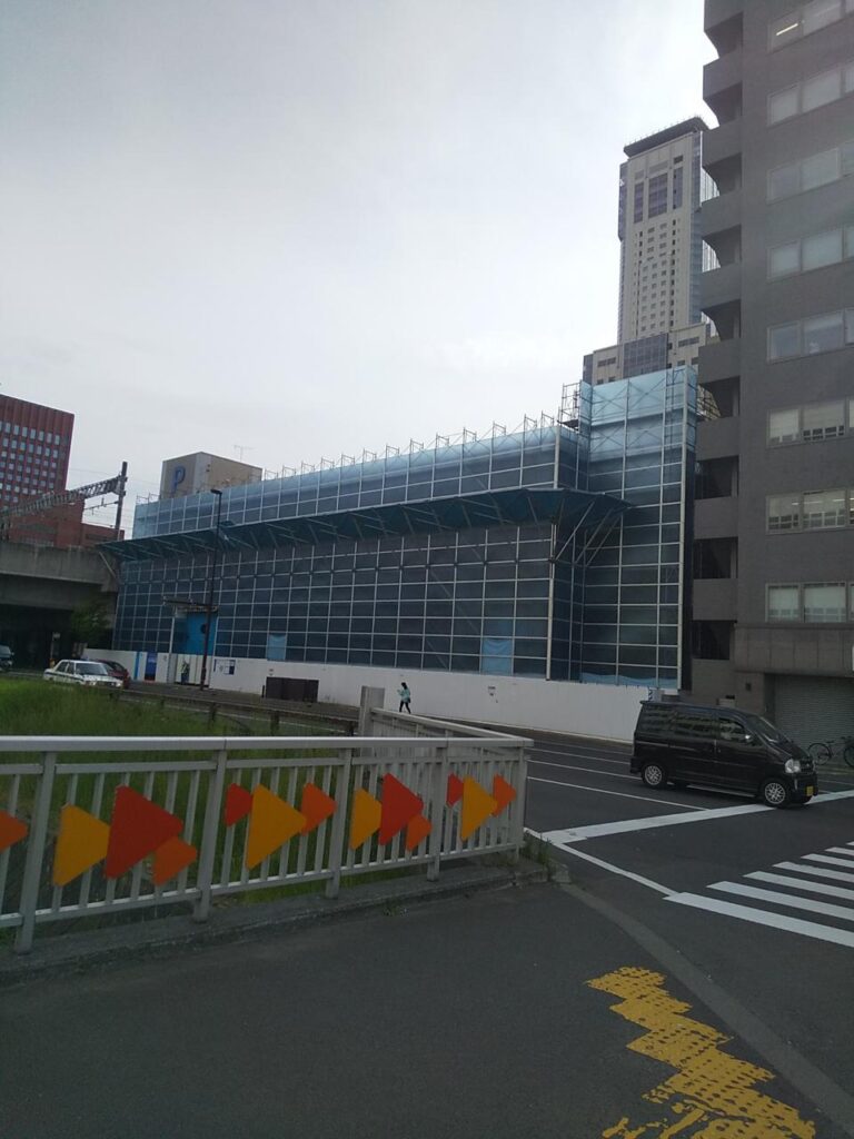 札幌北6西1オフィス計画解体工事