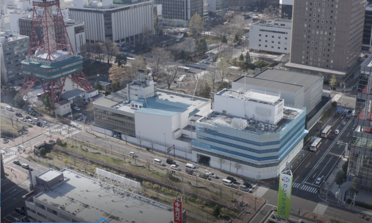 旧札幌拠点放送会館解体・撤去工事